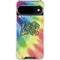 Liquid Blue Tie Dye Peace & Love Google Pixel 10 Clear Case
